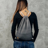 Ombre Grey Sackpack by LennyLamb - BagsLittle Zen One5907557735445