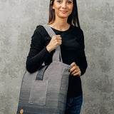 Ombre Grey Shoulder Bag by LennyLamb - BagsLittle Zen One5907557731461