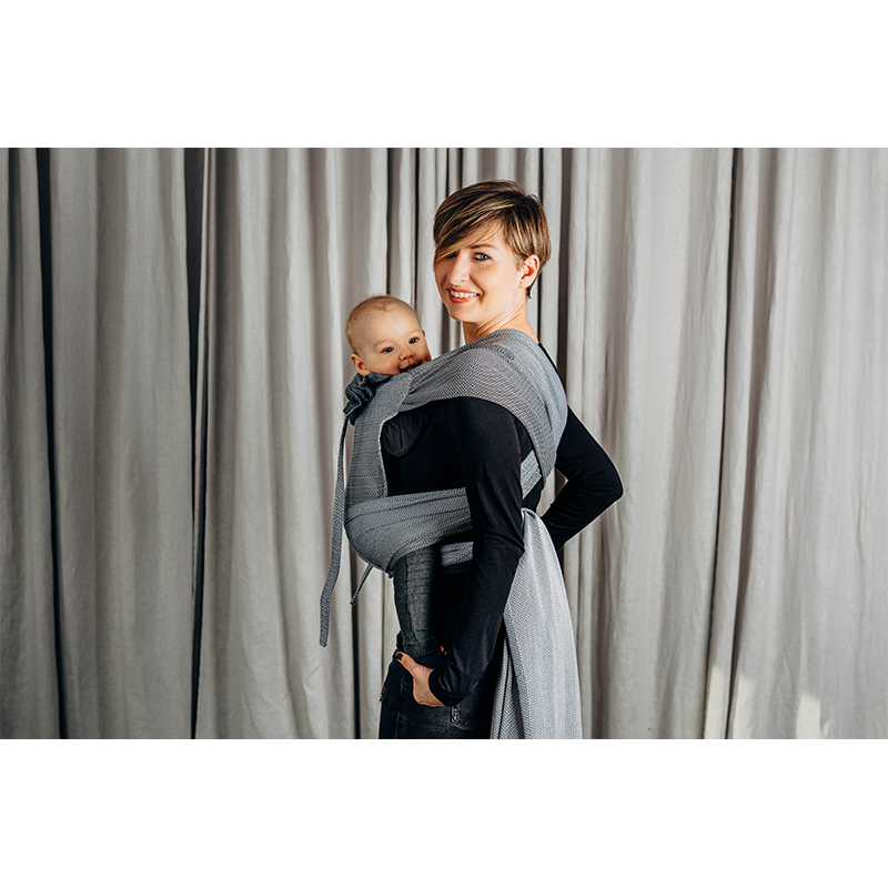Ombre Grey Toddler Wrap Tai