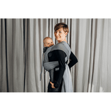 Ombre Grey Toddler Wrap - Tai by Lennylamb - Mei TaiLittle Zen One5907557724036