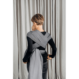 Ombre Grey Toddler Wrap - Tai by Lennylamb - Mei TaiLittle Zen One5907557724036