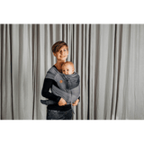 Ombre Grey Toddler Wrap - Tai by Lennylamb - Mei TaiLittle Zen One5907557724036