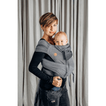 Ombre Grey Toddler Wrap - Tai by Lennylamb - Mei TaiLittle Zen One5907557724036