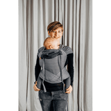 Ombre Grey Toddler Wrap - Tai by Lennylamb - Mei TaiLittle Zen One5907557724036