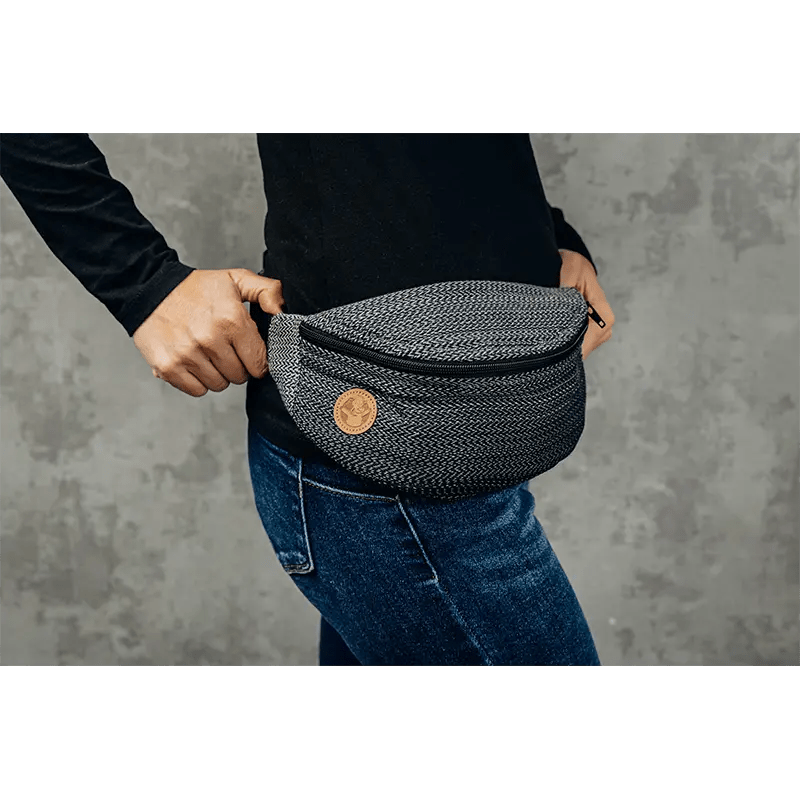 Ombre Grey Waist Bag by LennyLamb - BagsLittle Zen One5907557739214