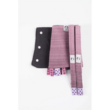 Ombre Pink Drool Pads Reach Straps