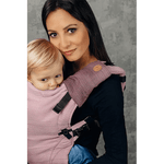 Ombre Pink Drool Pads Reach Straps