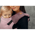 Ombre Pink Drool Pads Reach Straps