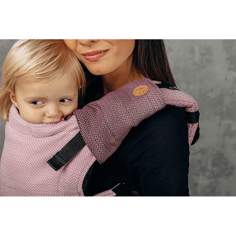 Ombre Pink Drool Pads & Reach Straps by LennyLamb - Baby Carrier AccessoriesLittle Zen One5907557703802