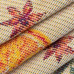 Orange Spice Sliced by LennyLamb, jacquard weave detail