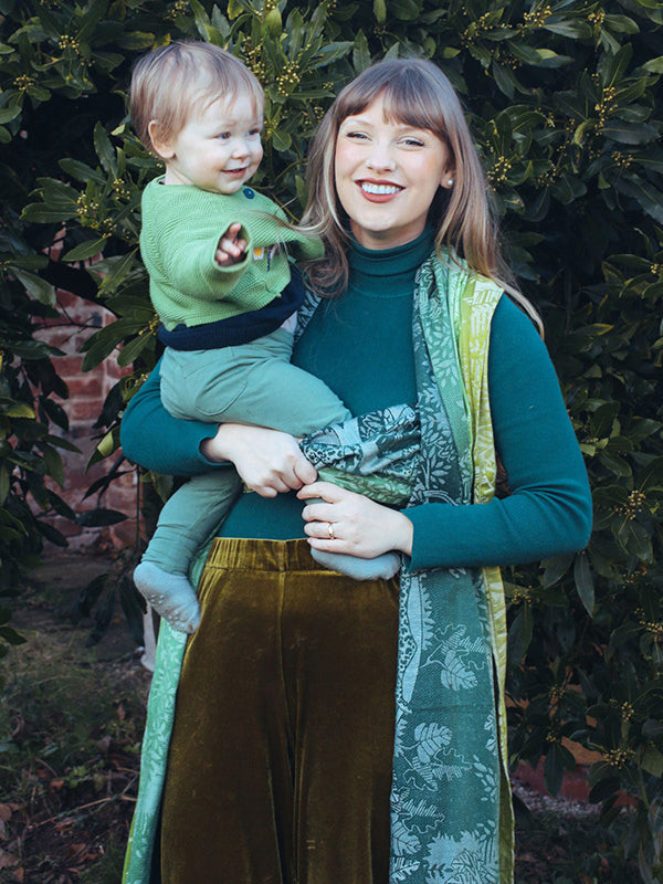 Oscha Junglethroughtheglade Woven Wrap