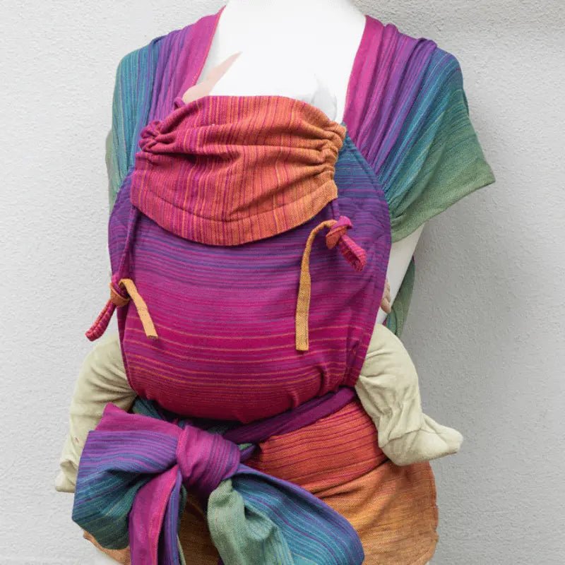 Paradise WrapMySol Half Buckle by Girasol - Half Buckle CarrierLittle Zen One96224913370