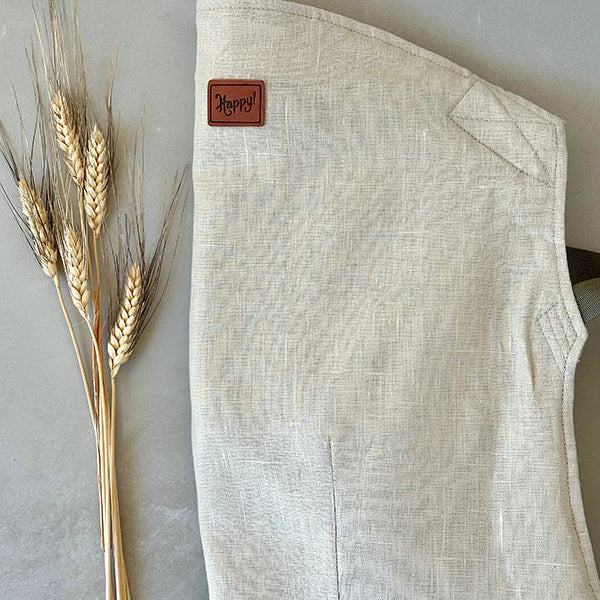 Parchment Desert Tan Toddler Carrier by Happy Baby Buckle Carrier