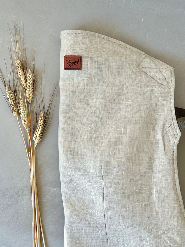 Parchment Desert Tan Toddler Carrier by Happy Baby Buckle Carrier