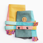 Pastels Drool Pads & Reach Straps by LennyLamb - Baby Carrier AccessoriesLittle Zen One5907557774260