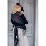 Peacock's Tail Black Opal LennyHybrid by Lennylamb - Half Buckle CarrierLittle Zen One5907557757294