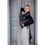 Peacock's Tail Black Opal LennyHybrid by Lennylamb - Half Buckle CarrierLittle Zen One5907557757294