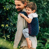 Peacocks Tail Black Opal Toddler Onbuhimo Pro