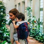 Peacocks Tail Black Opal Toddler Onbuhimo Pro