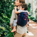 Peacock's Tail Black Opal Toddler Onbuhimo PRO by LennyLamb - OnbuhimoLittle Zen One5907557789370