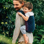 Peacock's Tail Black Opal Toddler Onbuhimo PRO by LennyLamb - OnbuhimoLittle Zen One5907557789370