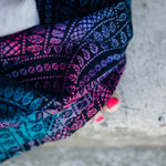 Peacock's Tail Black Opal Woven Wrap by LennyLamb - Woven WrapLittle Zen One5907557729062