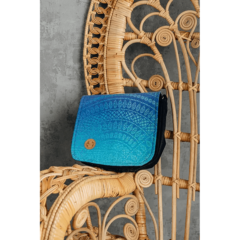 Peacocks Tail Fantasy 2 in 1 City Bag by LennyLamb Bags