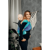 Peacock’s Tail Fantasy LennyHybrid by Lennylamb - Half Buckle CarrierLittle Zen One5907557754194