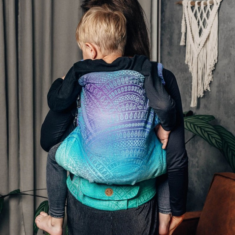 Peacock's Tail Fantasy LennyPreschool by LennyLamb - Buckle CarrierLittle Zen One5907557754057