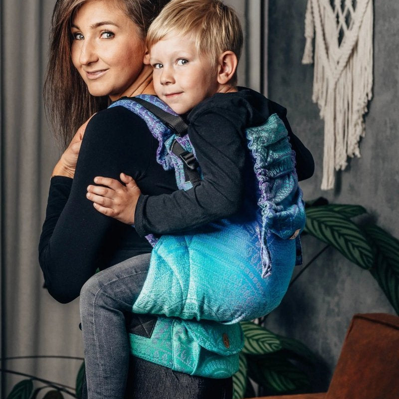 Peacock's Tail Fantasy LennyPreschool by LennyLamb - Buckle CarrierLittle Zen One5907557754057