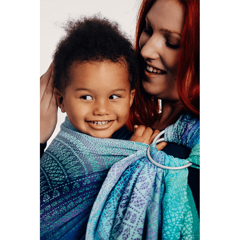 Peacock's Tail Fantasy Ring Sling by LennyLamb - Ring SlingLittle Zen One5907557709989