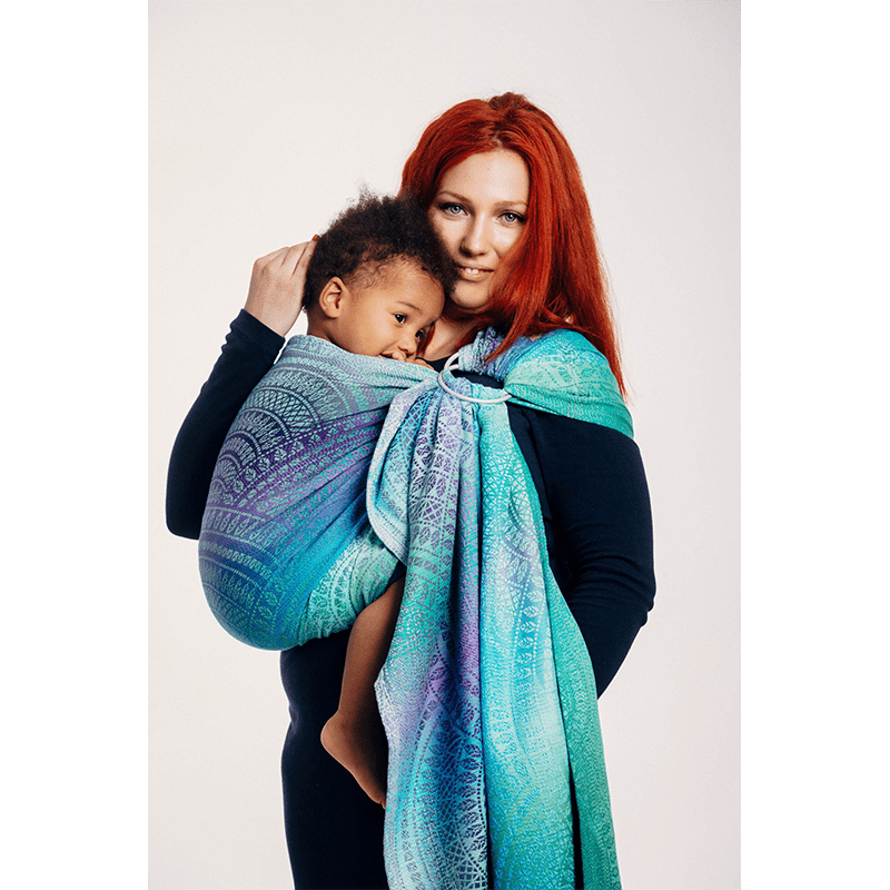 Peacock's Tail Fantasy Ring Sling by LennyLamb - Ring SlingLittle Zen One5907557709989