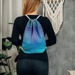 Peacocks Tail Fantasy Sackpack by LennyLamb Bags