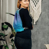 Peacocks Tail Fantasy Sackpack by LennyLamb Bags
