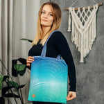 Peacock's Tail Fantasy Shopping Bag by LennyLamb - BagsLittle Zen One5907557737623