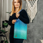 Peacock's Tail Fantasy Shopping Bag by LennyLamb - BagsLittle Zen One5907557737623