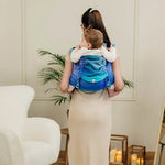 Peacock's Tail Fantasy Toddler Onbuhimo PRO by LennyLamb - OnbuhimoLittle Zen One5907557789394