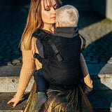 Peacock's Tail Pitch Black LennyUpGrade by LennyLamb - Buckle CarrierLittle Zen One5907557756778