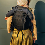 Peacock's Tail Pitch Black Onbuhimo PRO by LennyLamb - OnbuhimoLittle Zen One03854928