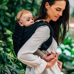 Peacock's Tail Pitch Black Onbuhimo PRO by LennyLamb - OnbuhimoLittle Zen One03854928