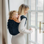 Peacock's Tail Pitch Black Preschool Onbuhimo PRO by LennyLamb - OnbuhimoLittle Zen One64300624