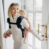 Peacock's Tail Pitch Black Preschool Onbuhimo PRO by LennyLamb - OnbuhimoLittle Zen One64300624