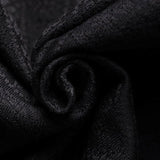 Peacocks Tail Pitch Black Woven Wrap