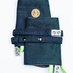 Peacock's Tail Quantum - Drool Pads & Reach Straps by LennyLamb - Baby Carrier AccessoriesLittle Zen One36256848