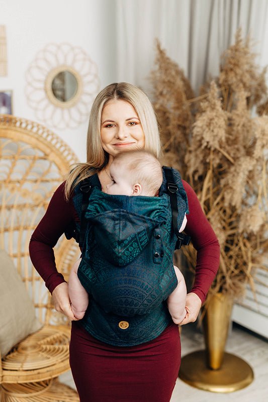 Peacock's Tail Quantum Toddler LennyGo by Lennylamb - Buckle CarrierLittle Zen One34323536