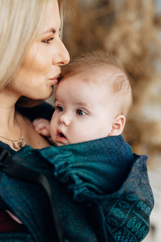 Peacock's Tail Quantum Toddler LennyGo by Lennylamb - Buckle CarrierLittle Zen One34323536