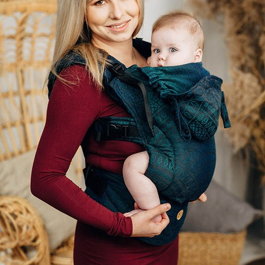 Peacock's Tail Quantum Toddler LennyGo by Lennylamb - Buckle CarrierLittle Zen One34323536