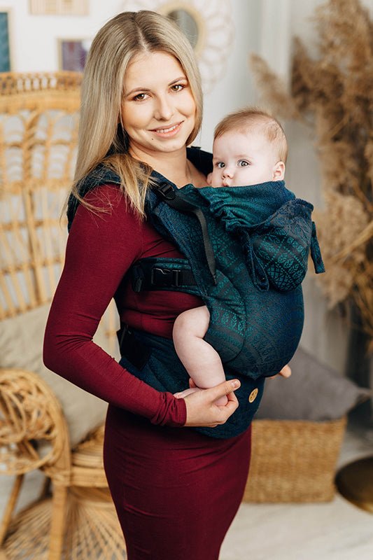 Peacock's Tail Quantum Toddler LennyGo by Lennylamb - Buckle CarrierLittle Zen One34323536
