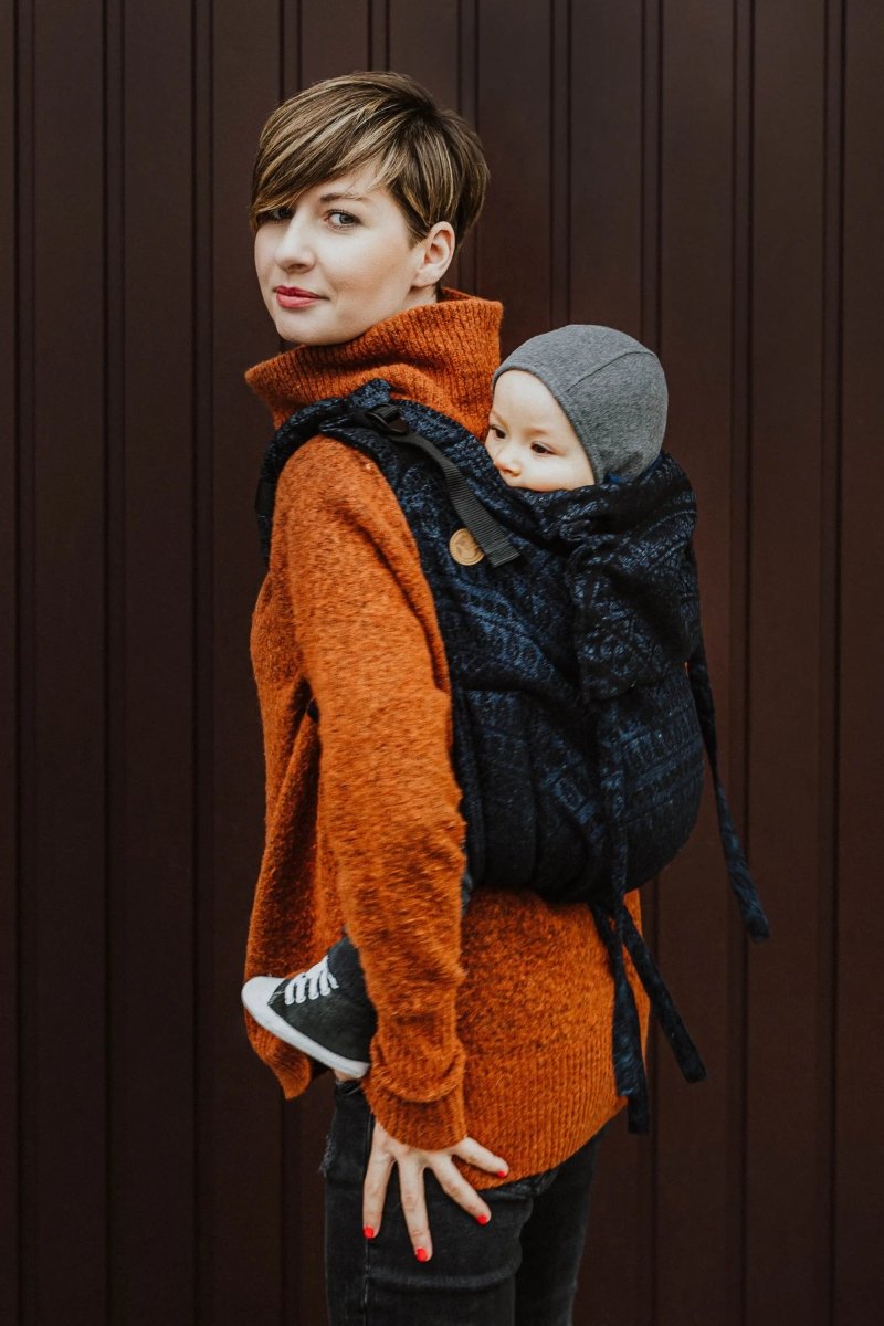 Peacock's Tail Sublime Toddler Onbuhimo PRO by LennyLamb - OnbuhimoLittle Zen One99429968