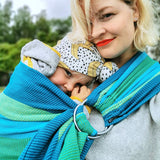 Piqué Iris DidySling by Didymos Didymos at Little Zen One